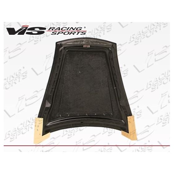 VIS Racing G Tech Style Black Carbon Fiber Hood-3