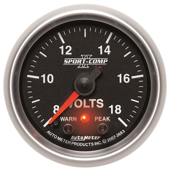 AutoMeter Sport-Comp II 2-1/16in Digital Voltomete