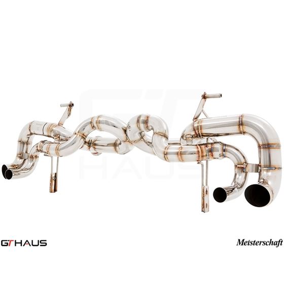 GTHAUS Super GT Racing Exhaust- Stainless- LA01314