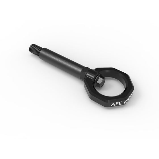 aFe CONTROL Rear Tow Hook Black(450-502002-B)