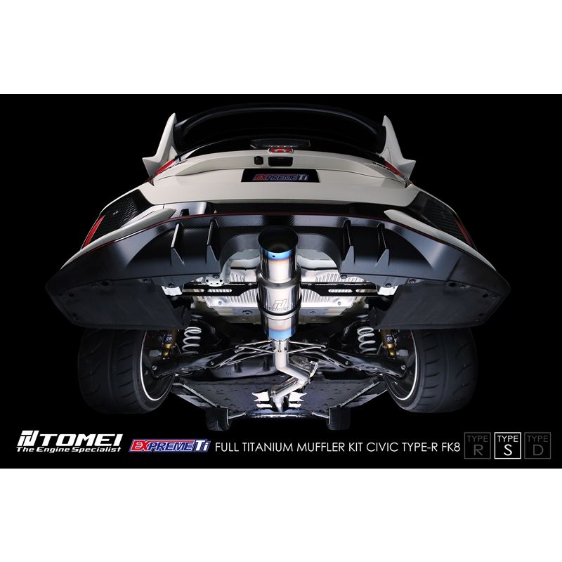 CALL US (855) 998-8726 Tomei Expreme Ti Type S Exhaust System for Honda